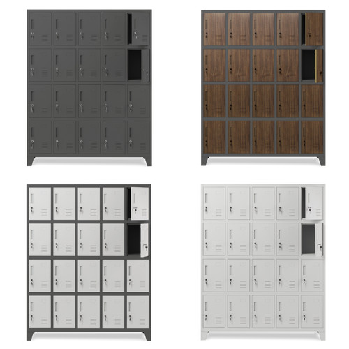 Schließfachschrank mit - , 20