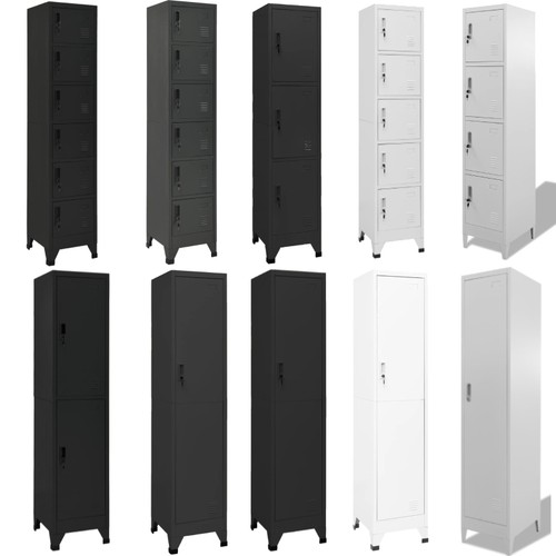 Schließfachschrank mit 6 - mit, 1-6