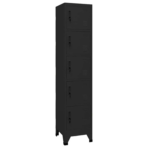 Schließfachschrank schwarz - schließfachschrank,